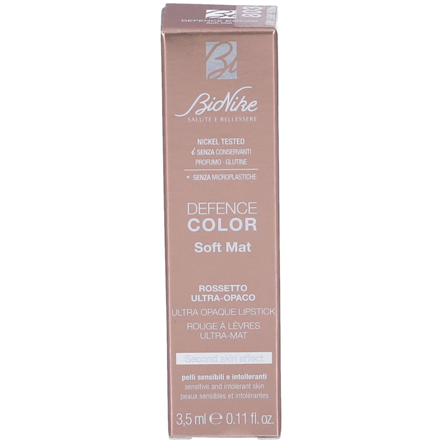 BioNike Defence Color Rosseto Soft Mat N. 803