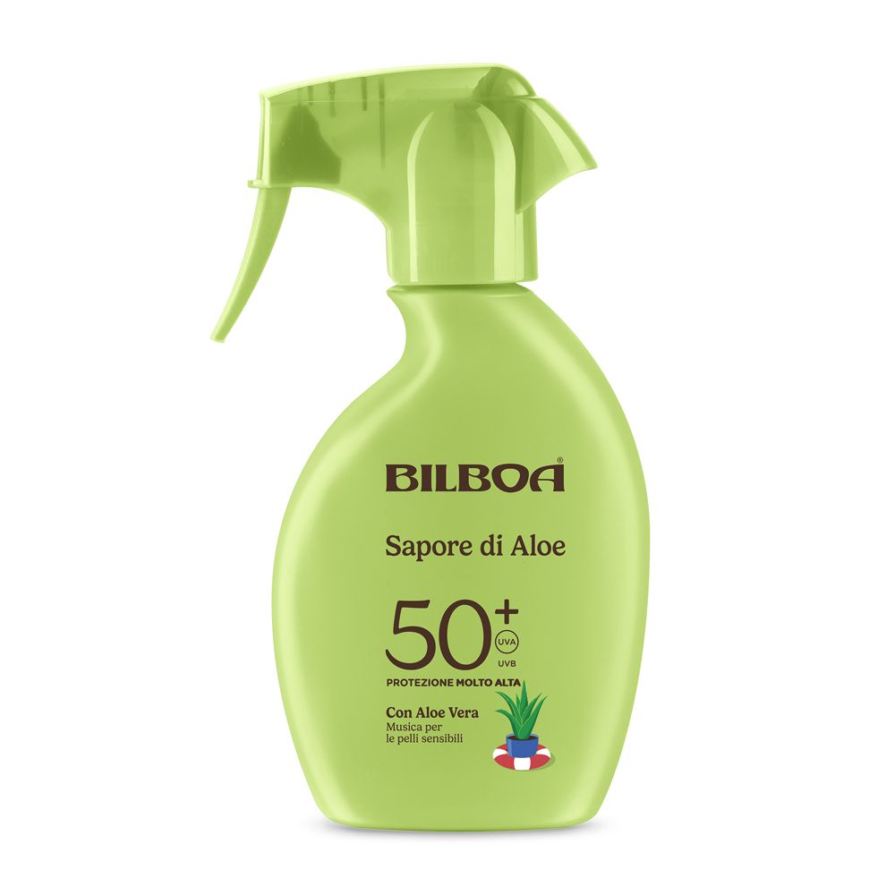 Bilboa Sapore di Aloe Crema Solare Trigger SPF 50+ con aloe vera