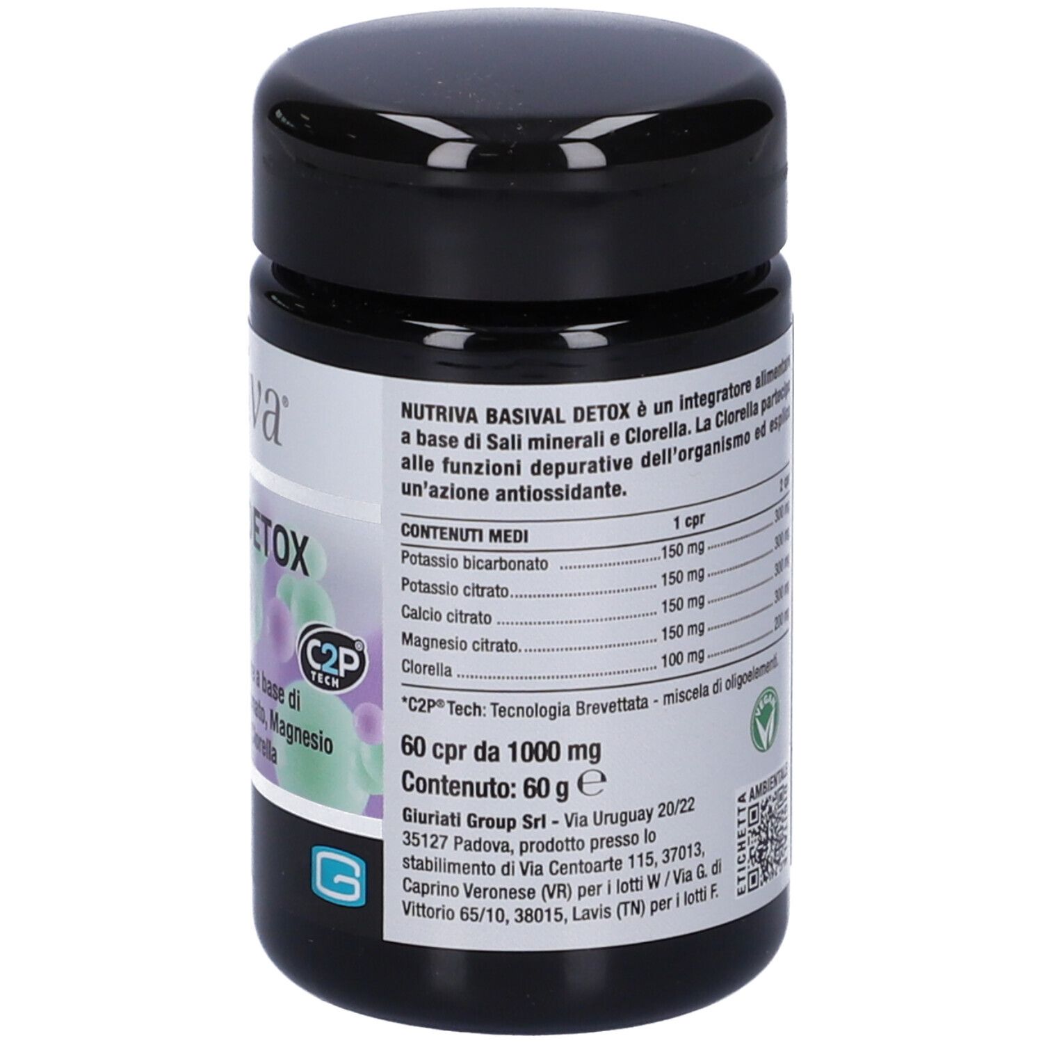 Nutriva Basival Detox 60 Compresse