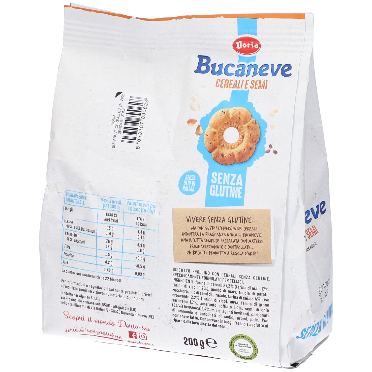 Doria Bucaneve Cereali E Semi