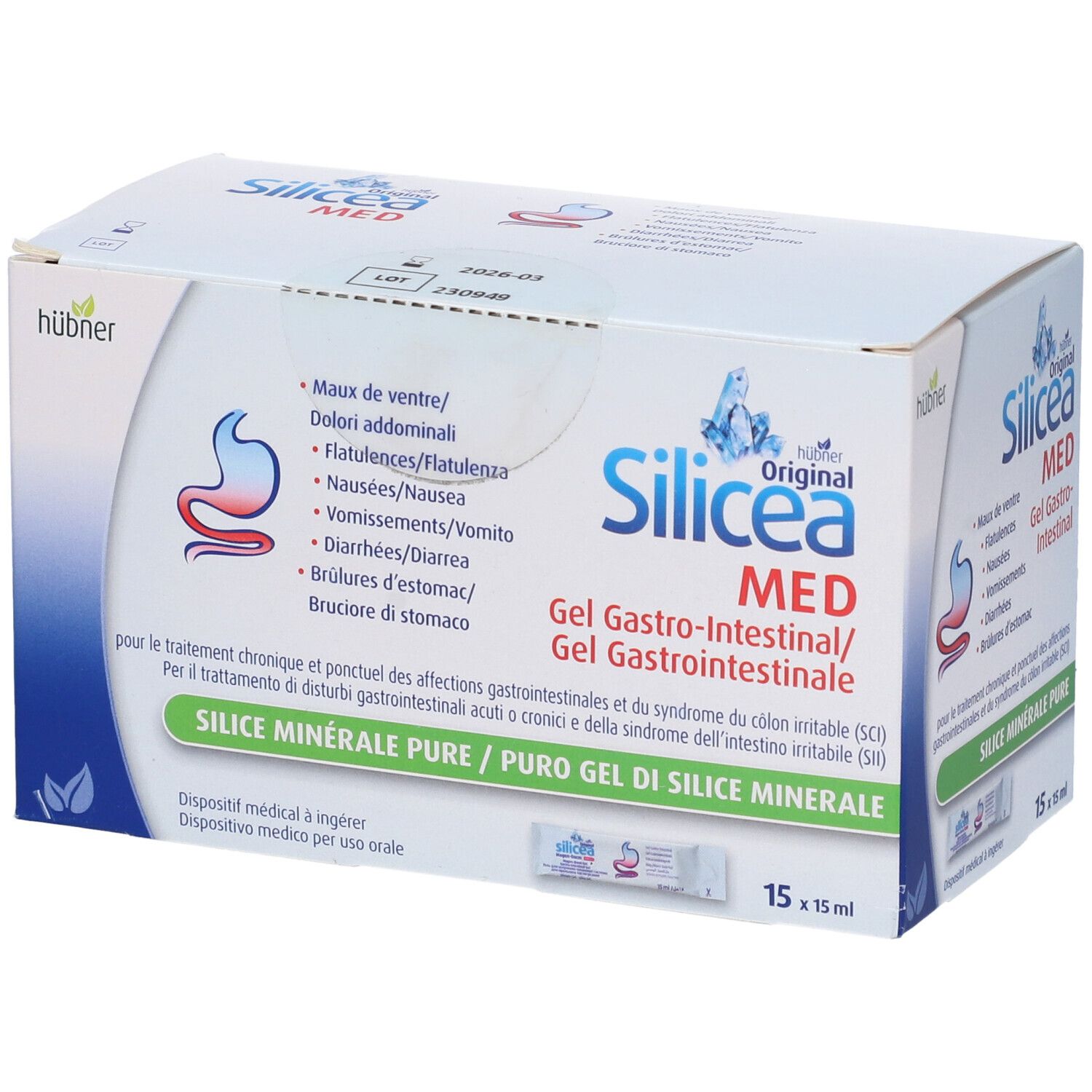 HUBNER SILICEA GASTRO GEL15BUS