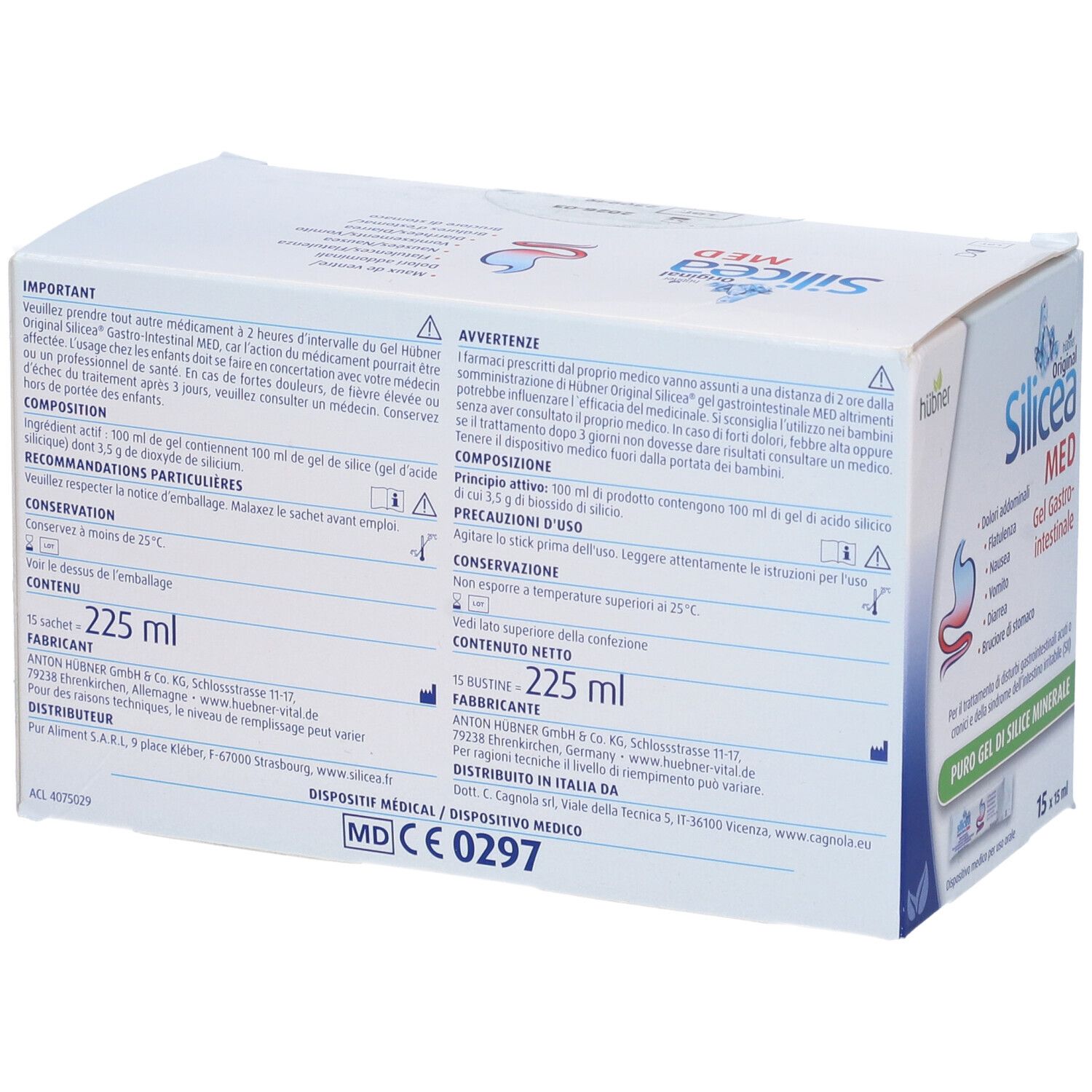 HUBNER SILICEA GASTRO GEL15BUS