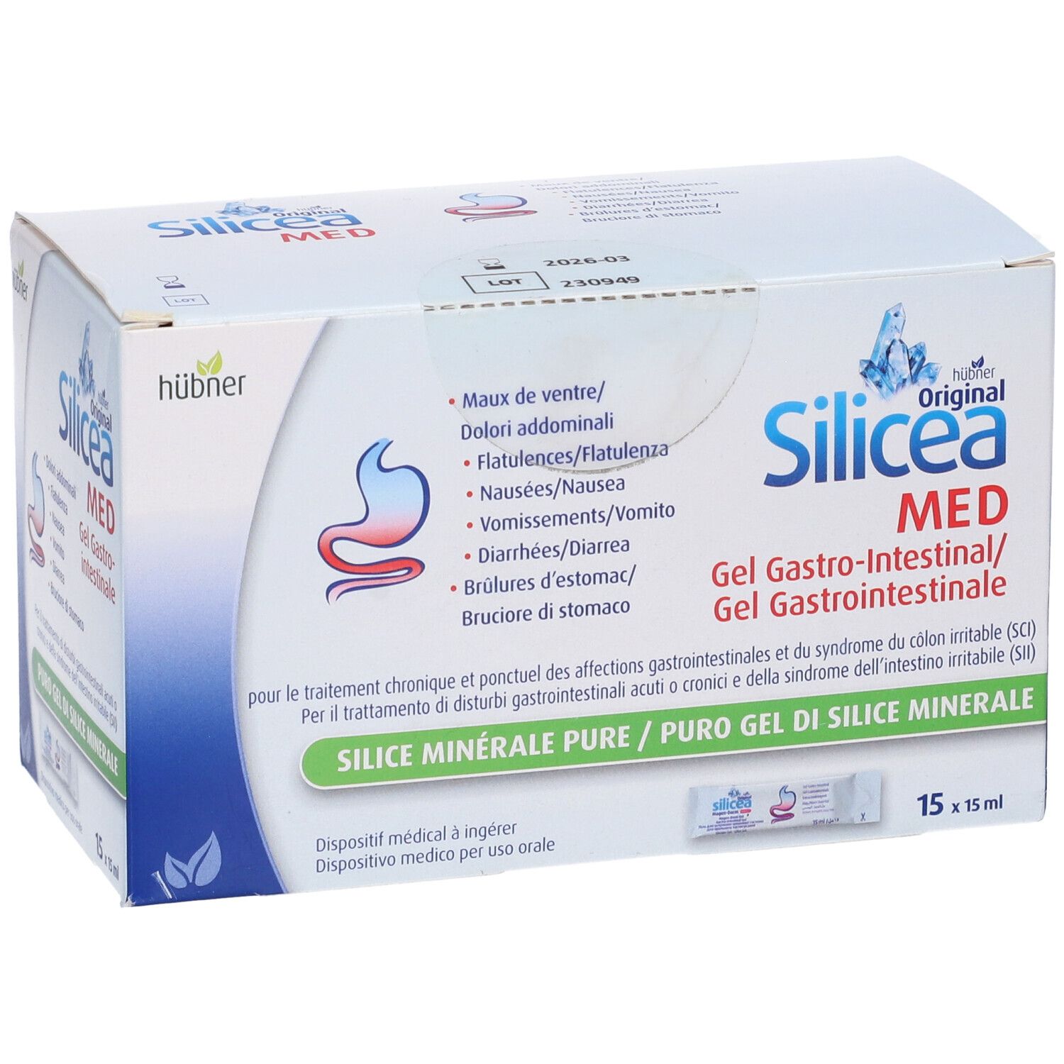 HUBNER SILICEA GASTRO GEL15BUS