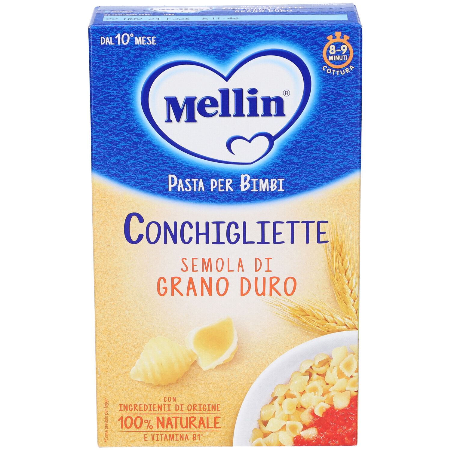 Mellin Pasta Per Bimbi