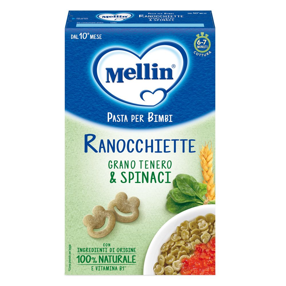 Mellin Ranocchiette con Grano Tenero e Spinaci
