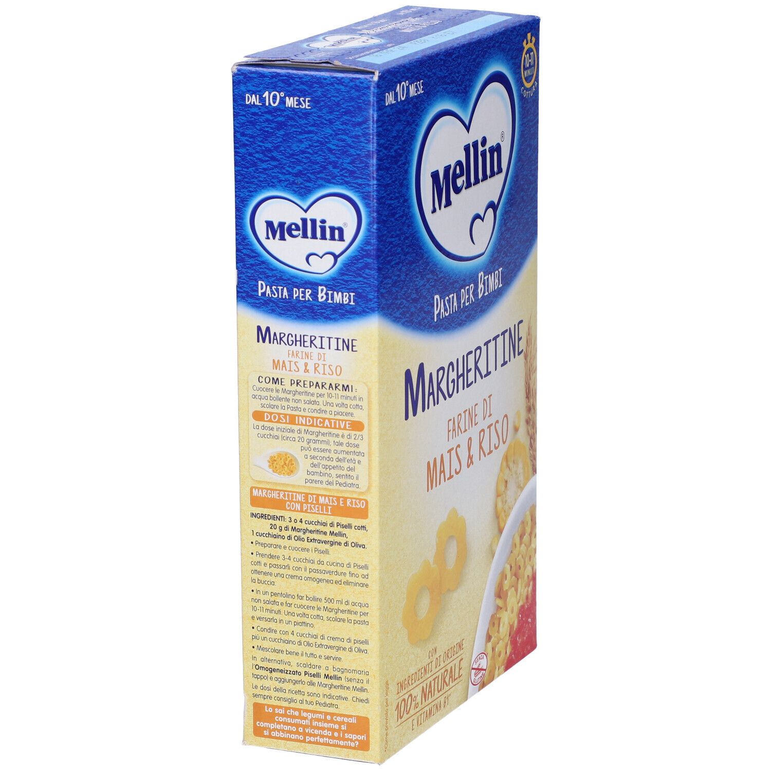 Mellin Margheritine Con Mais E Riso 280 G 280 g