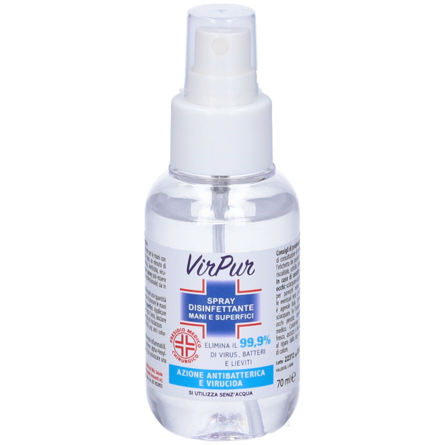 Pharmalife Virpur Spray Disinfettante 70 ml