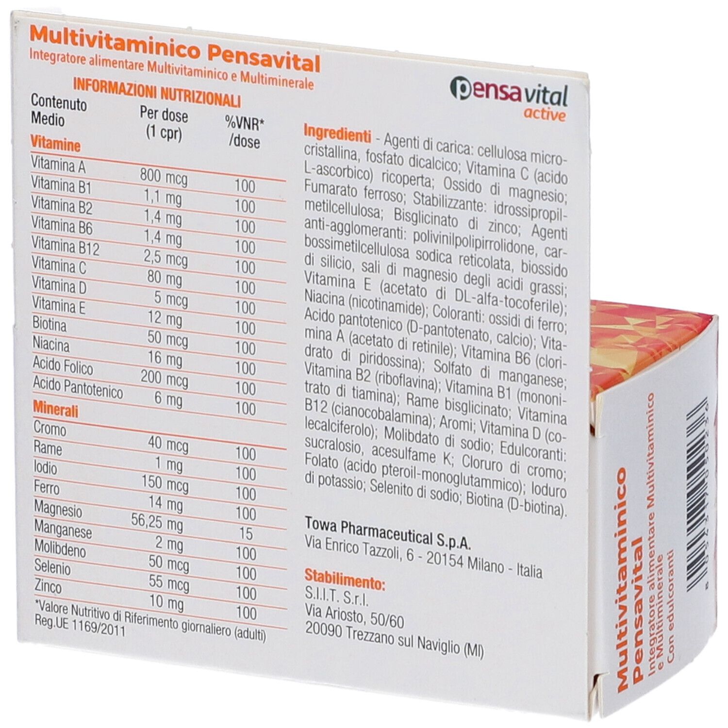 Multivitaminico Pensavital
