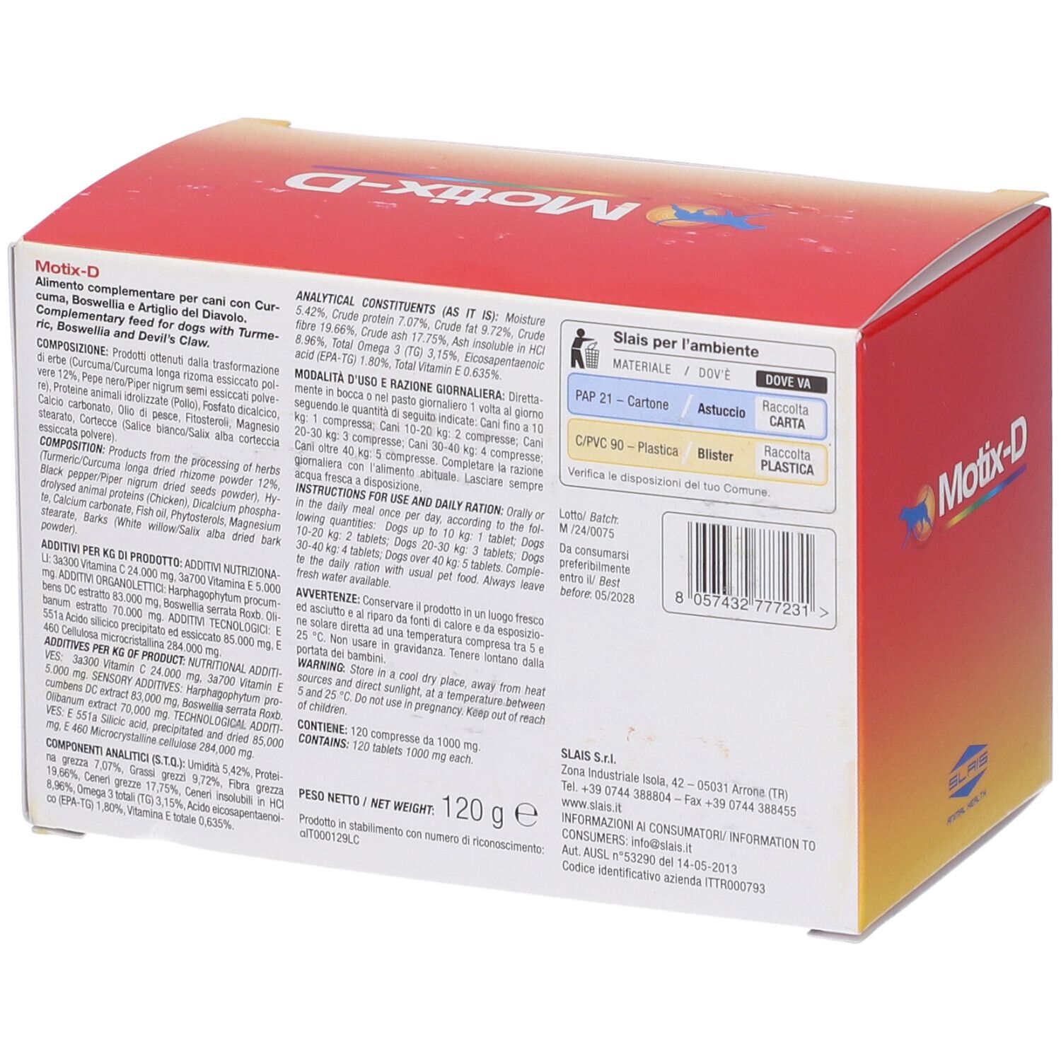 Motix-D 120 Compresse