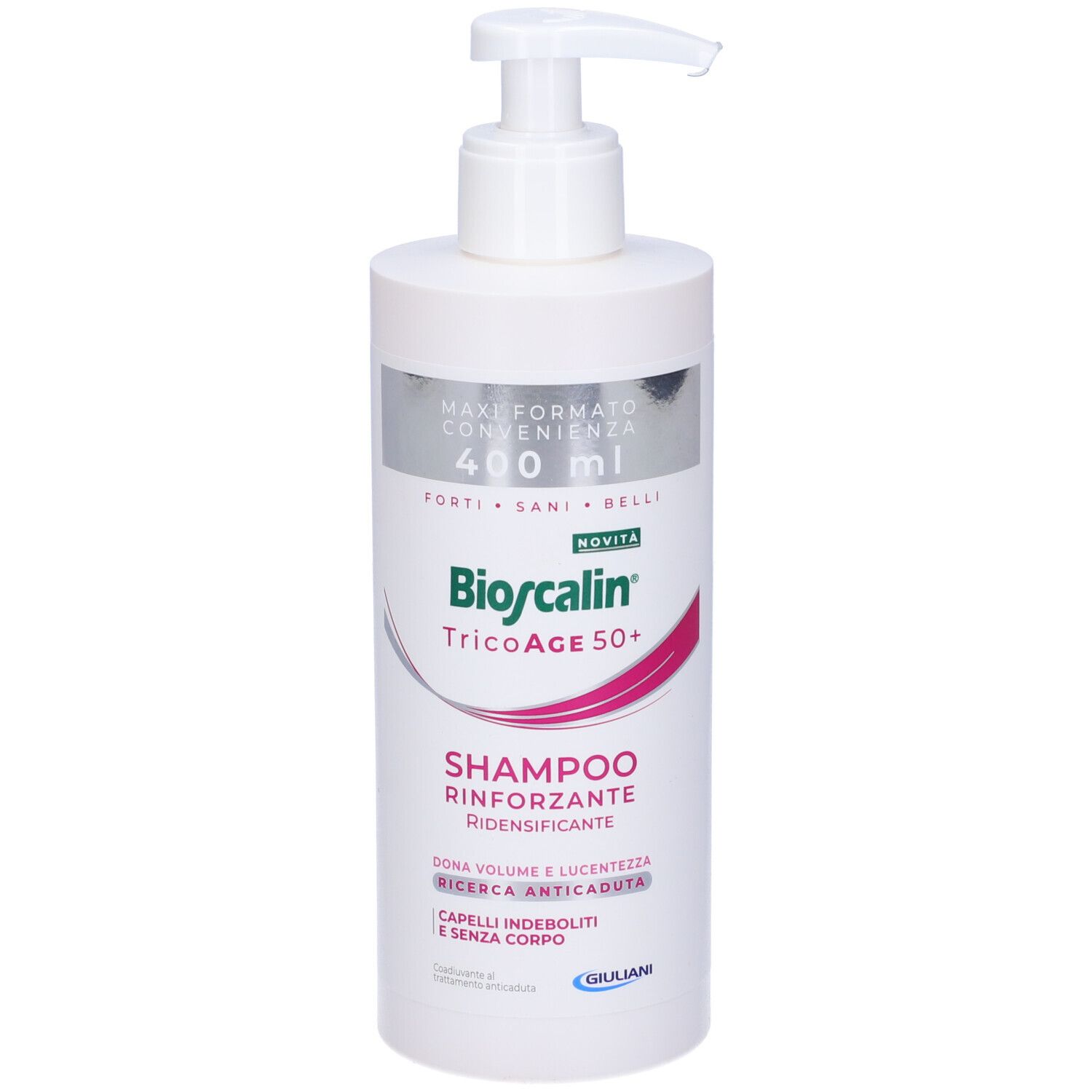 Bioscalin TricoAge 50+ Shampoo Rinforzante Ridensificante