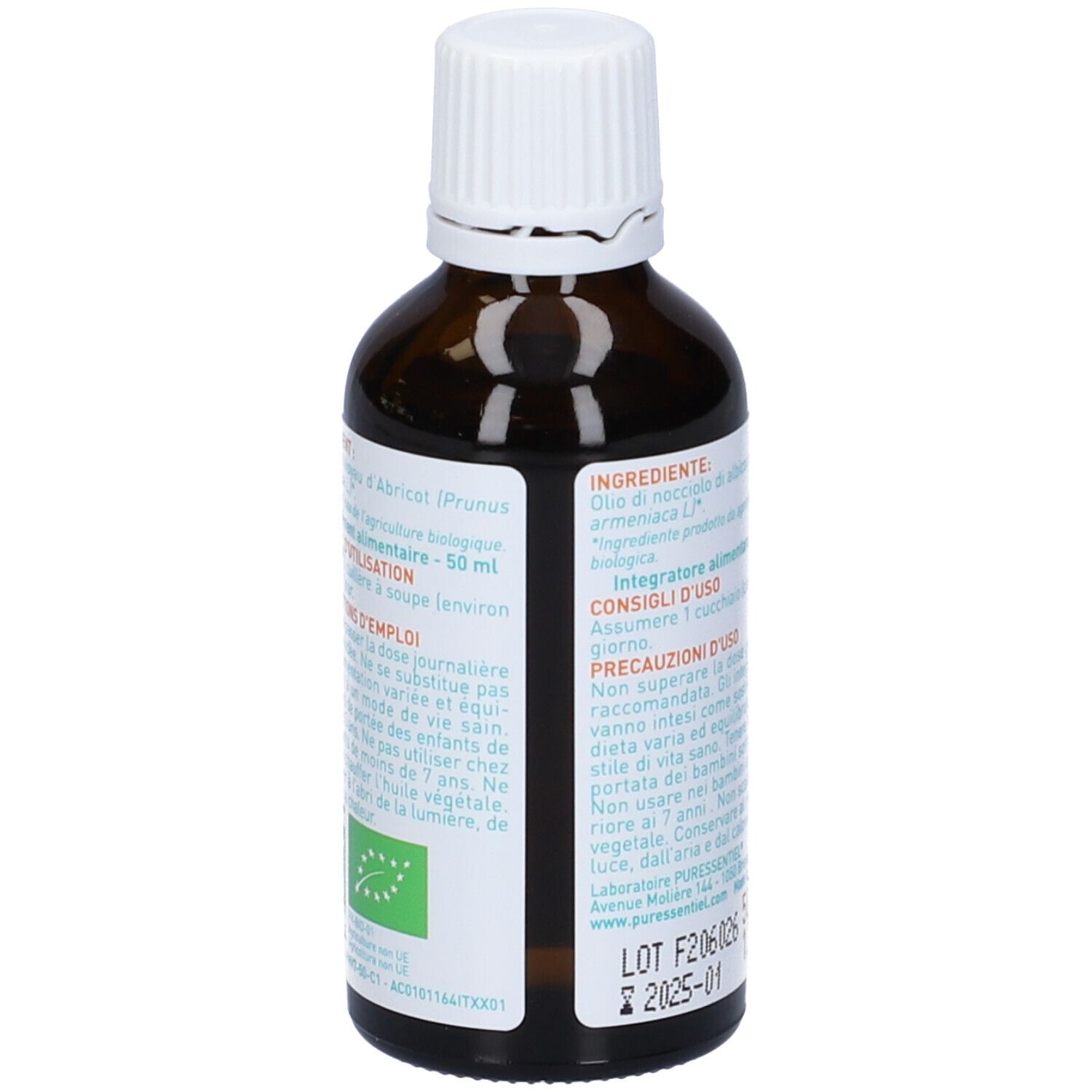 Puressentiel Olio Vegetale al Nocciolo d´Albicocca