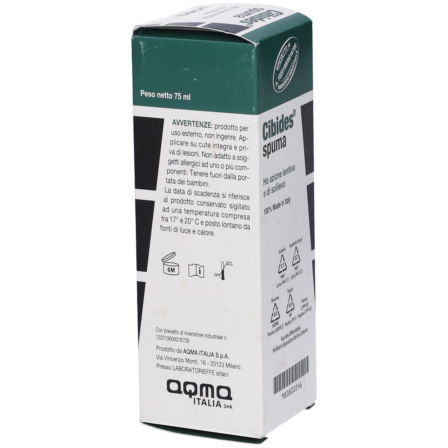 Cibides Spuma 75 Ml