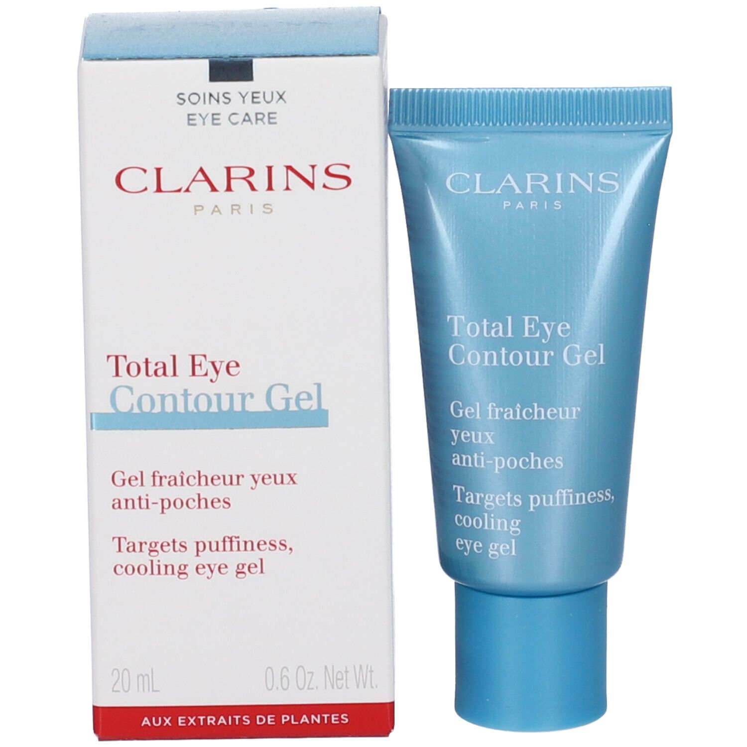 Clarins Total Eye Contour Gel con scatola