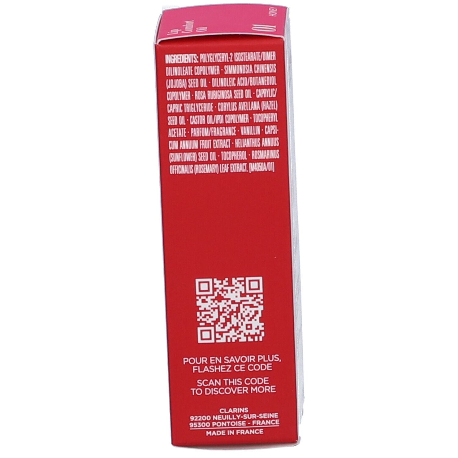 Clarins Lip Comfort Oil Tonalità 01 Honey