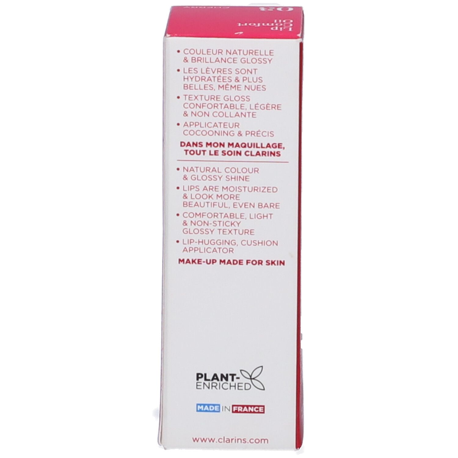 Clarins Lip Comfort Oil Tonalità 03 Cherry
