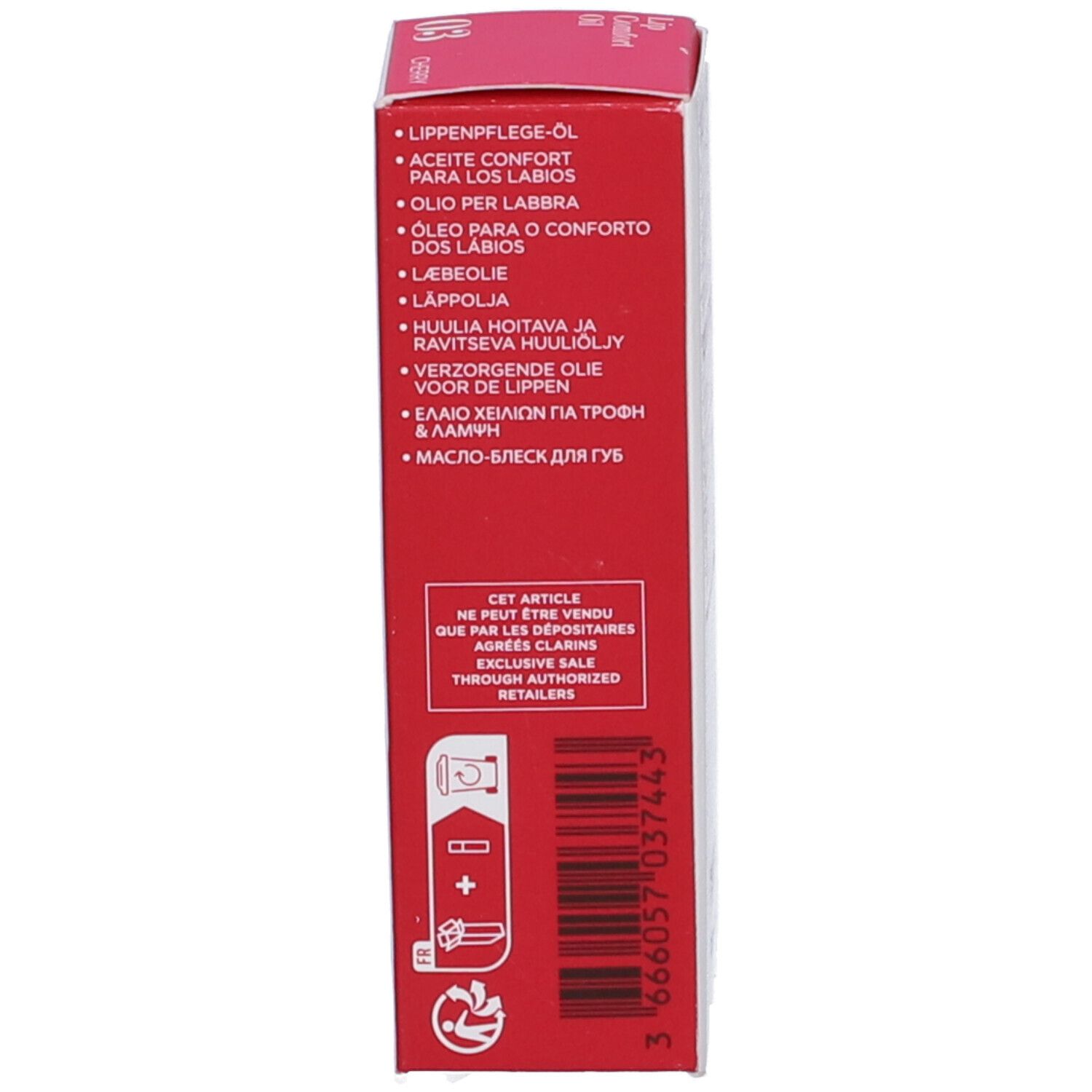 Clarins Lip Comfort Oil Tonalità 03 Cherry