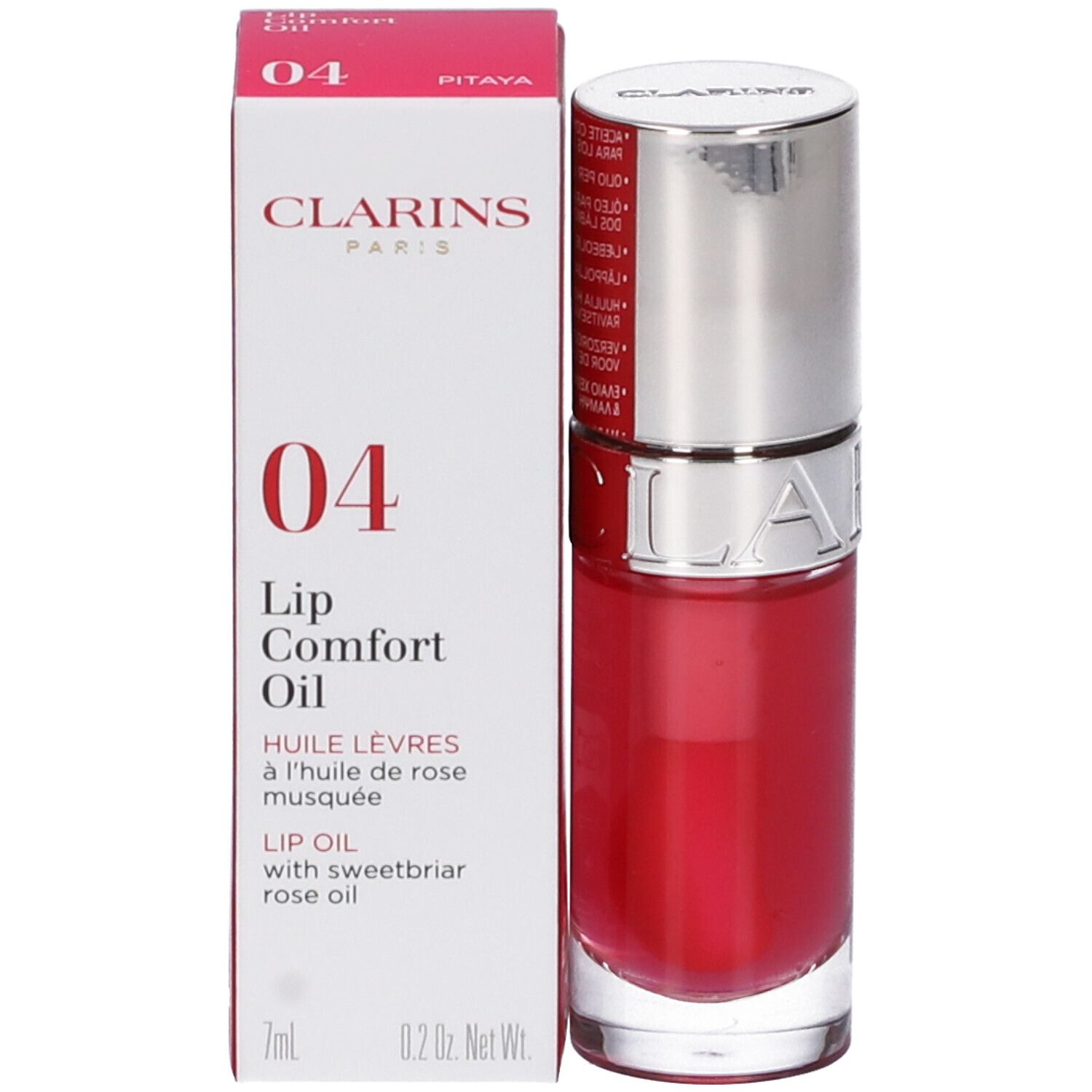 Clarins Lip Comfort Oil Tonalità 04 Pitaya