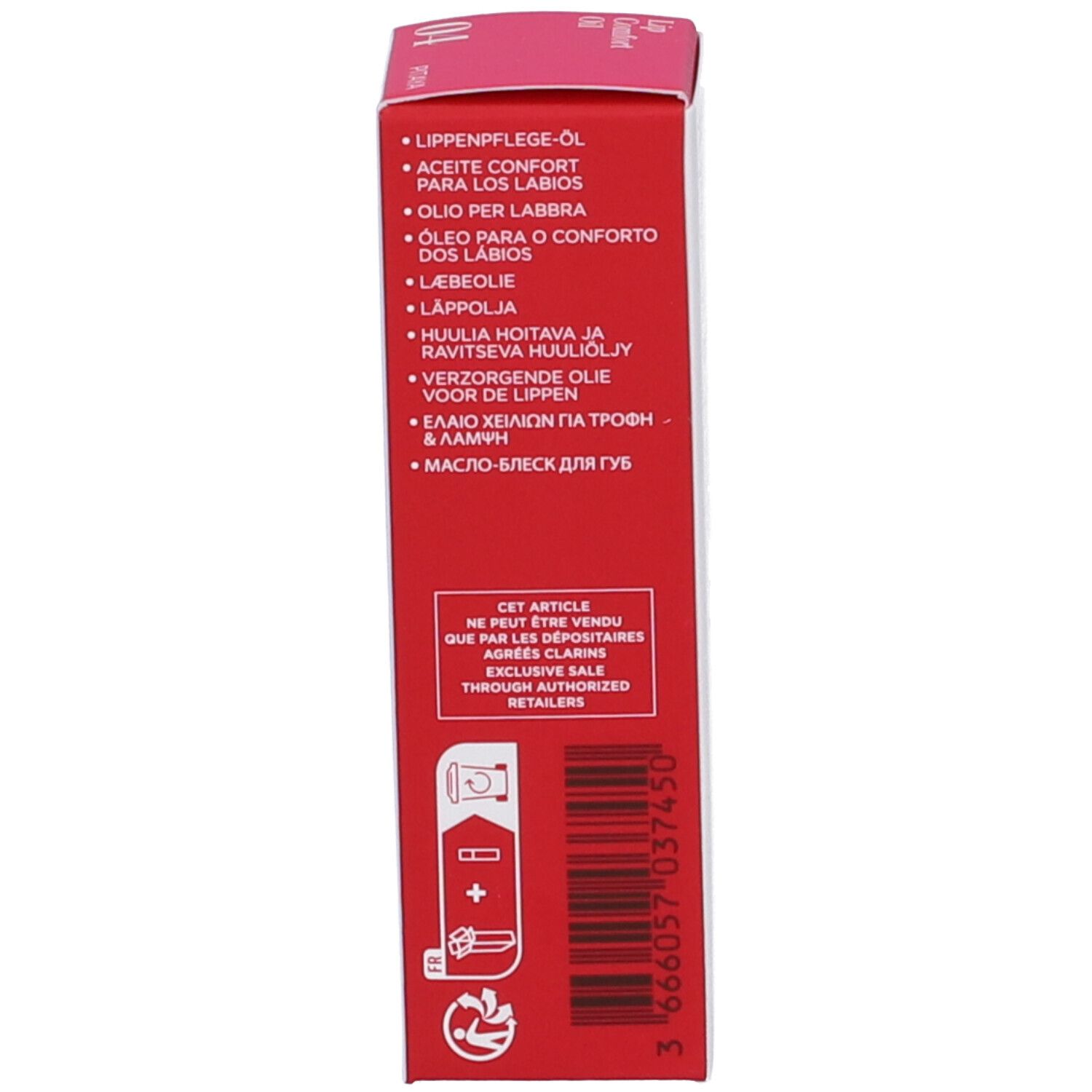 Clarins Lip Comfort Oil Tonalità 04 Pitaya