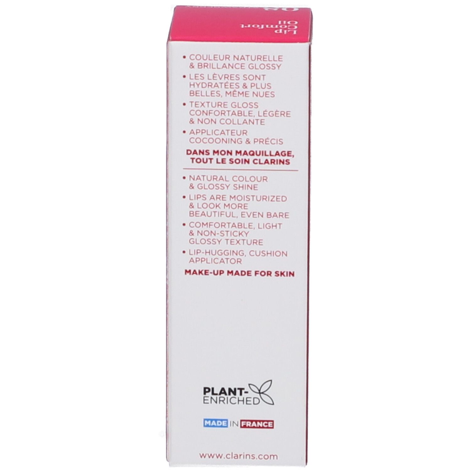 Clarins Lip Comfort Oil Tonalità 08 Strawberry