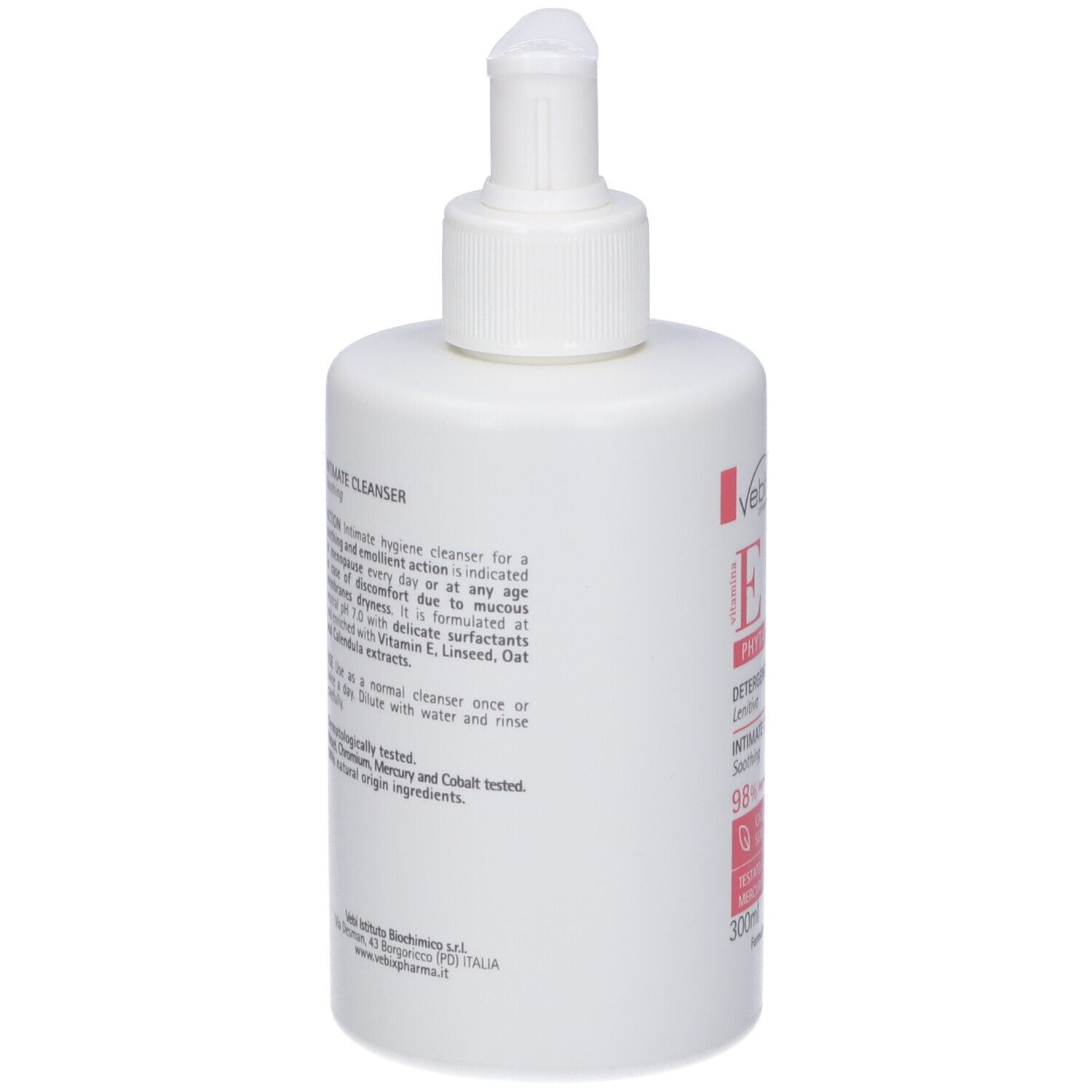 Vebix Phytamin E Detergente Intimo Lenitivo Ph 7,0 300 Ml