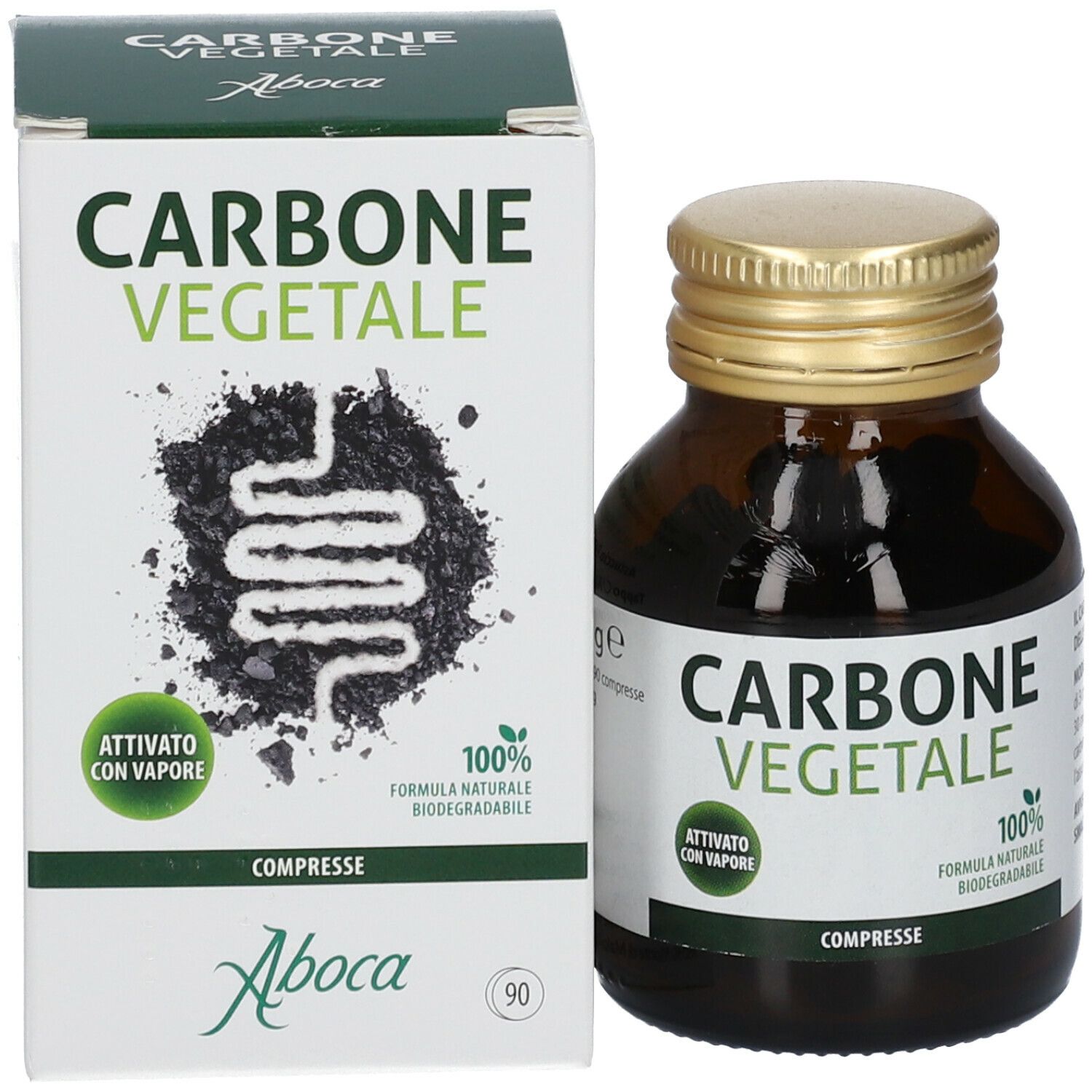Aboca Carbone Vegetale 30 Compresse 
