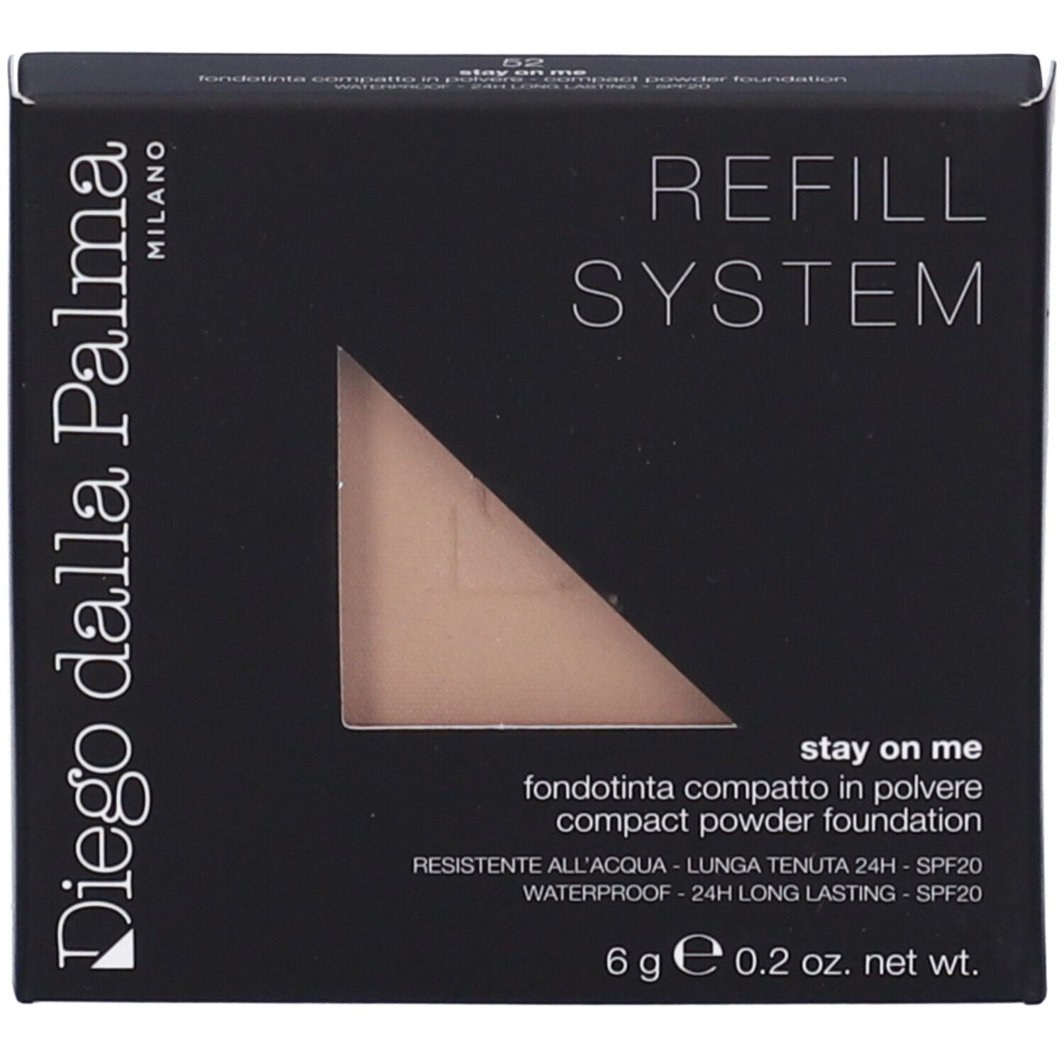 Diego dalla Palma Stay On Me Fondotinta SPF20 H24 Tonalità Nudo Beige