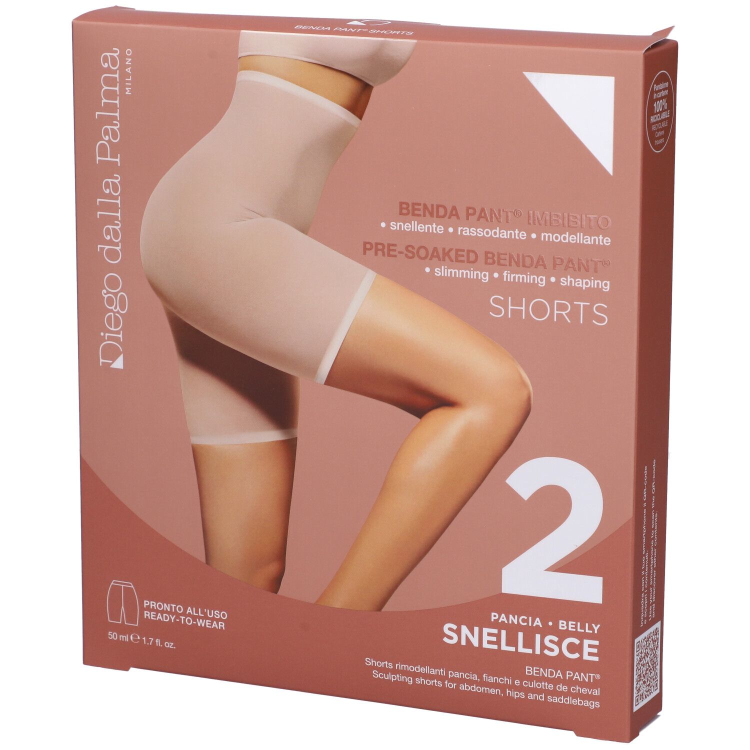 Diego dalla Palma 2 Snellisce - Benda Pant® Shorts Rimodellanti