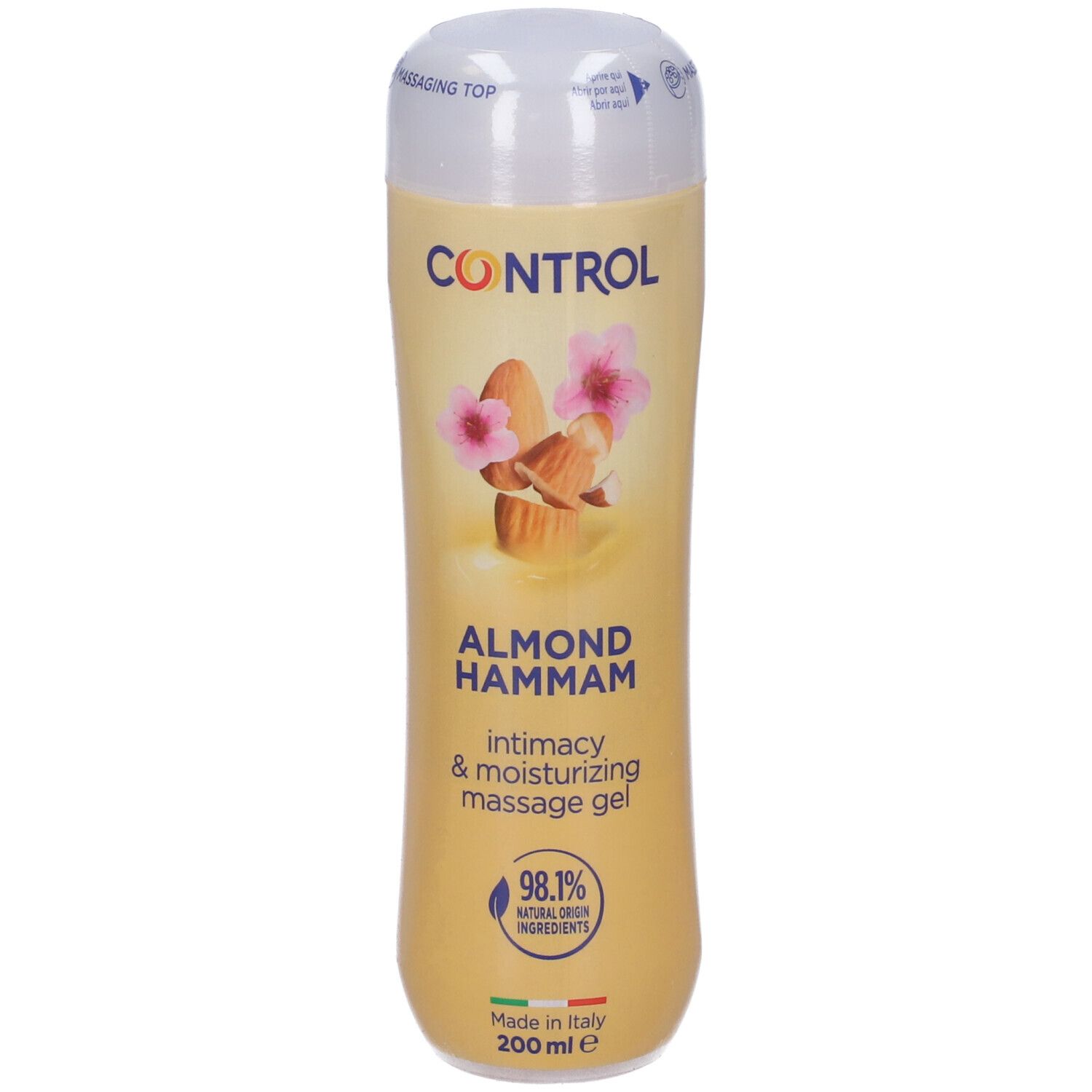 Control Gel Massaggio 3 in 1 Almond Hammam