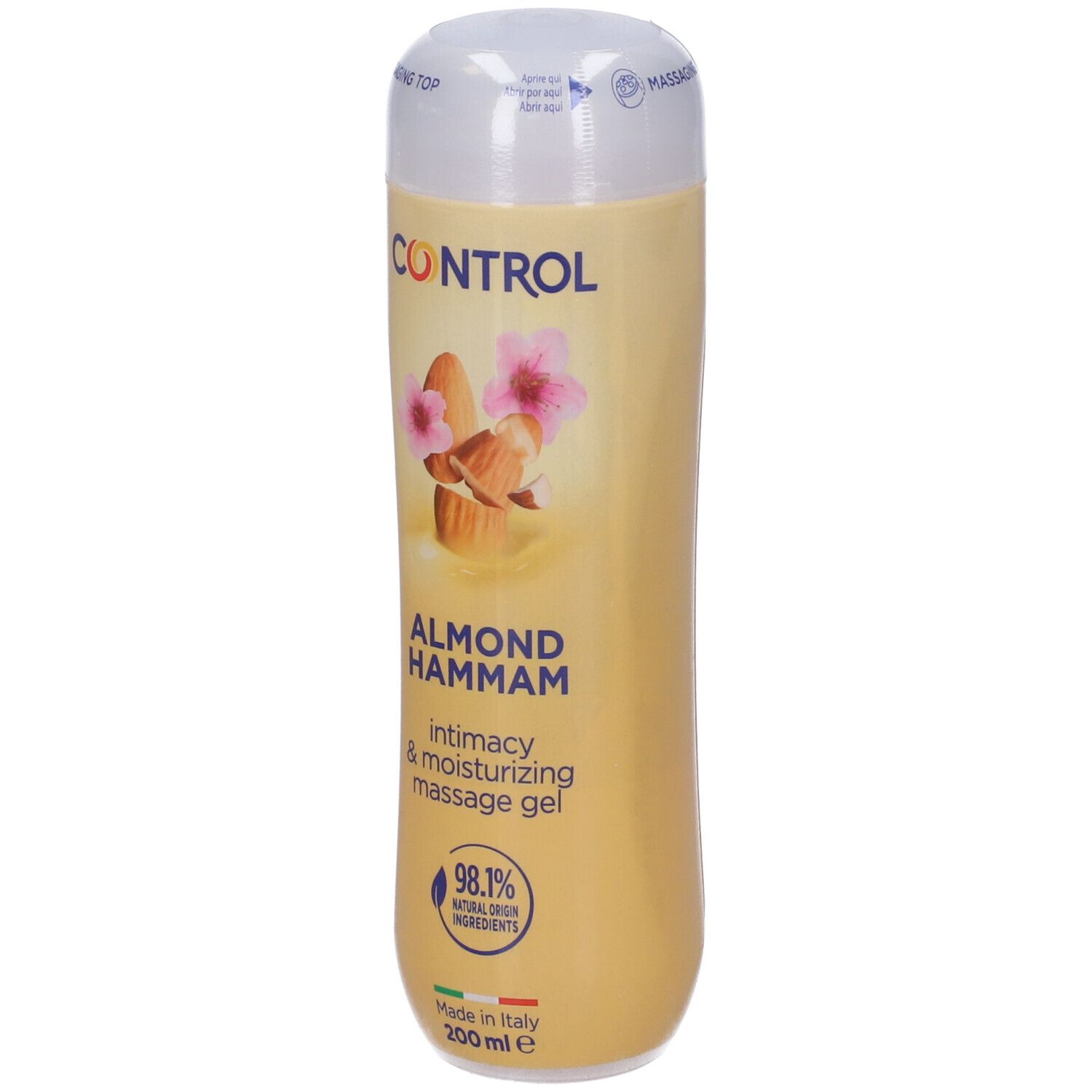 Control Gel Massaggio 3 in 1 Almond Hammam