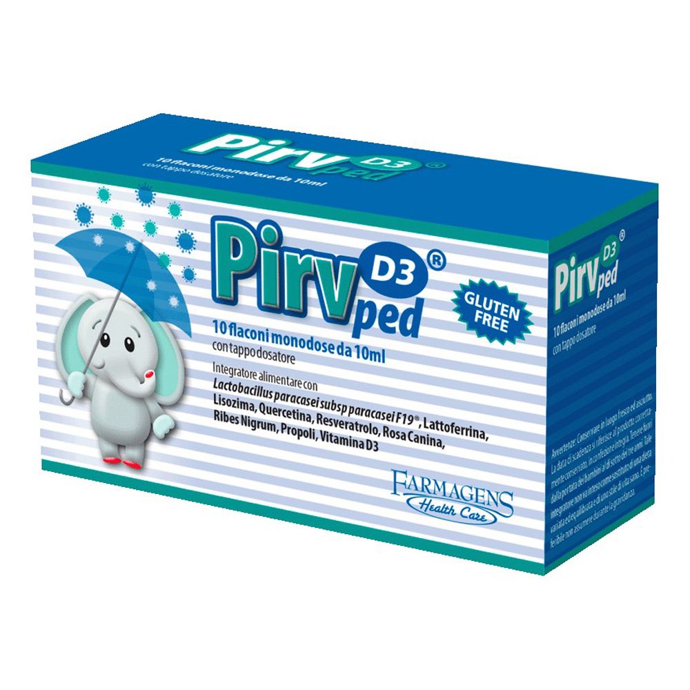 Pirv D3 Ped 10 Flaconi Monodose