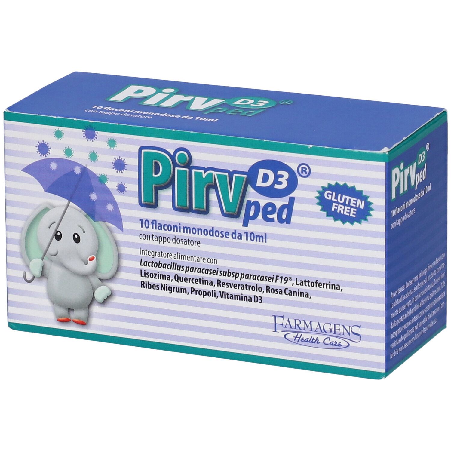 Pirv D3 Ped 10 Flaconi Monodose