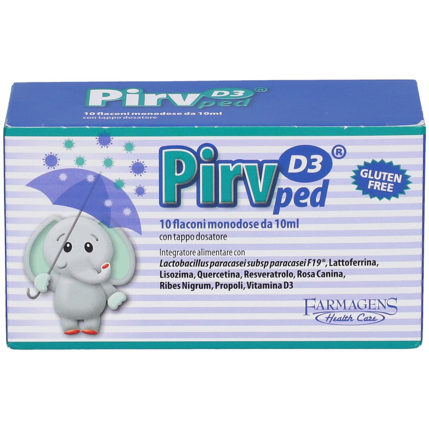 Pirv D3 Ped 10 Flaconi Monodose