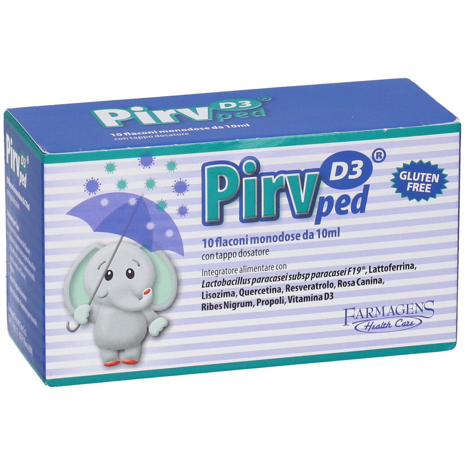 Pirv D3 Ped 10 Flaconi Monodose