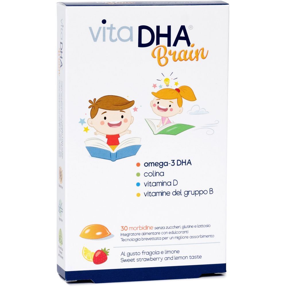 Vitadha Brain 30 Morbidine Al Gusto Fragola E Limone