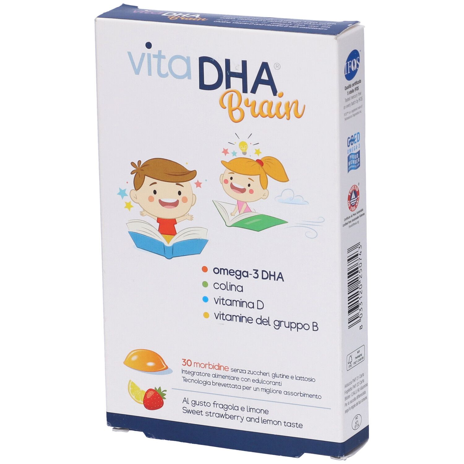 Vitadha Brain 30 Morbidine Al Gusto Fragola E Limone