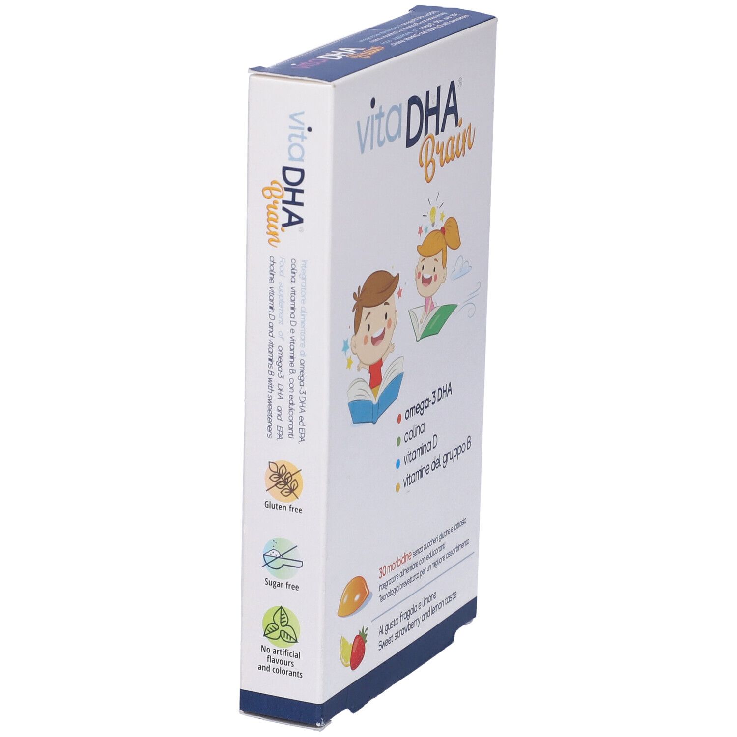 Vitadha Brain 30 Morbidine Al Gusto Fragola E Limone