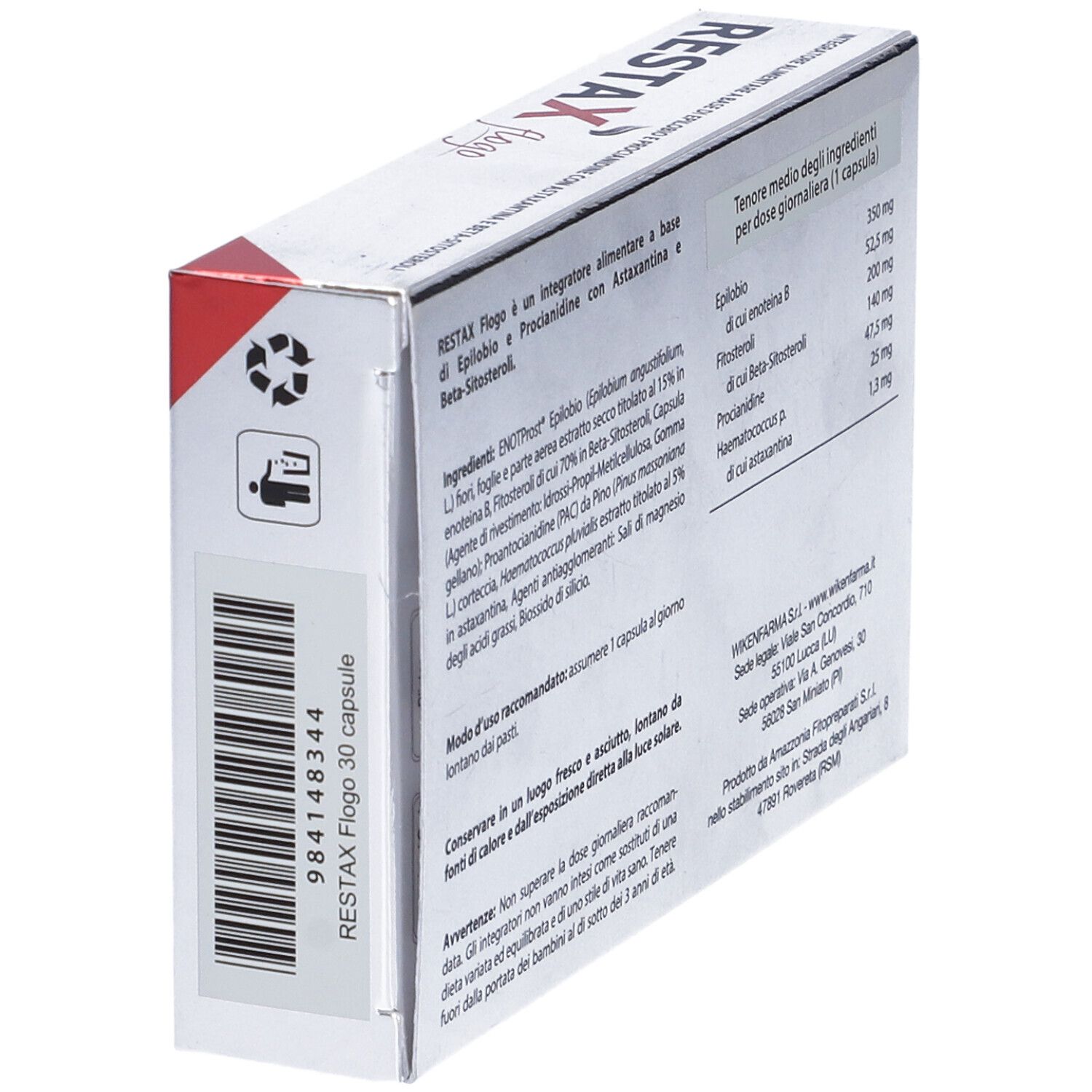 Restax Flogo 30 Capsule