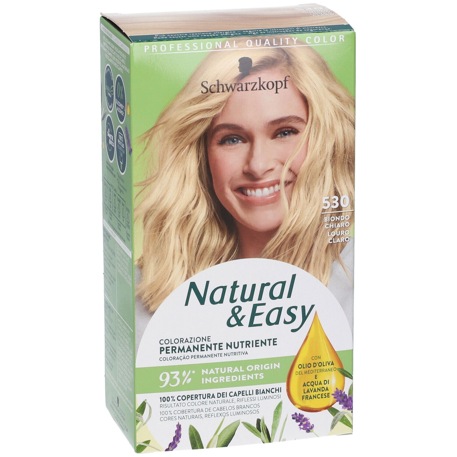 Schwarzkopf Natural & Easy Tinta 530 Biondo Chiaro