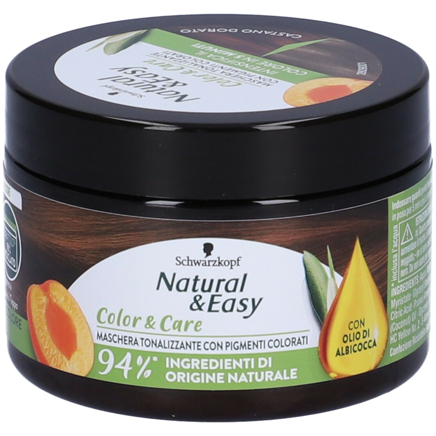 Schwarzkopf Natural & Easy Maschera Tonalizzante Castano Chiaro