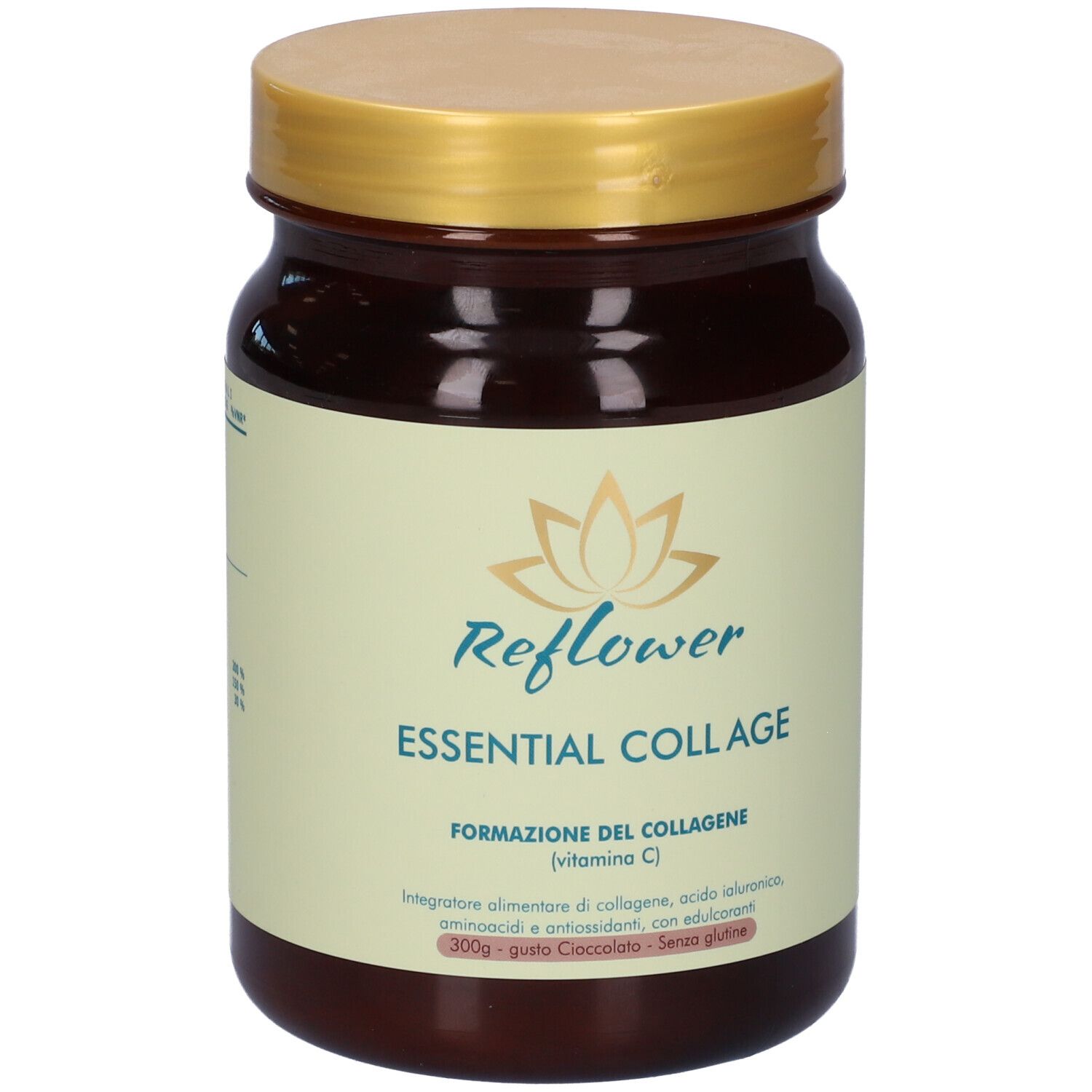 Reflower Essential Coll Age Polvere Gusto Cioccolato
