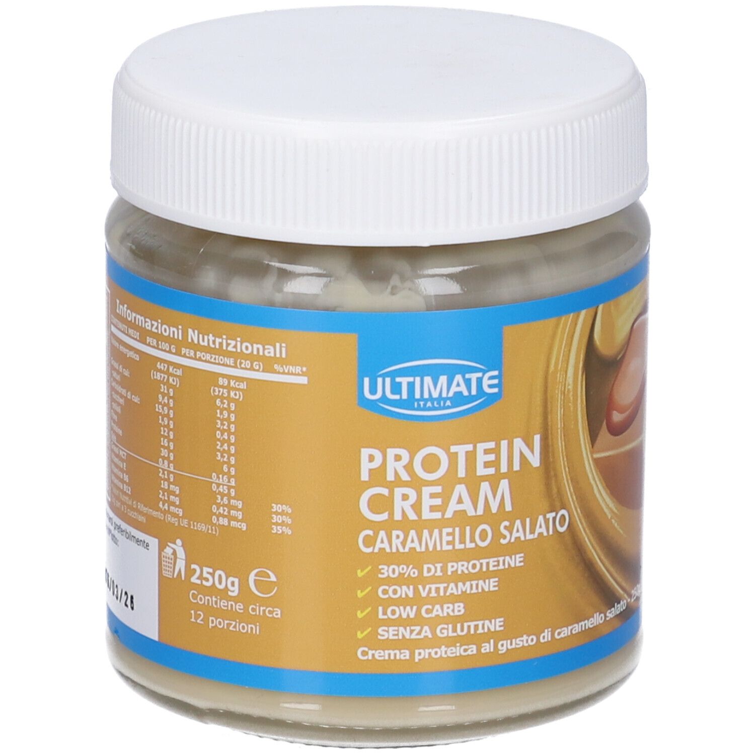 Ultimate Protein Cream Caramello Salato