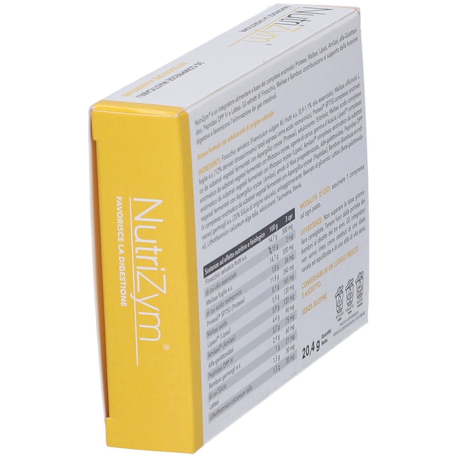 Nutrizym 30 Compresse Masticabili