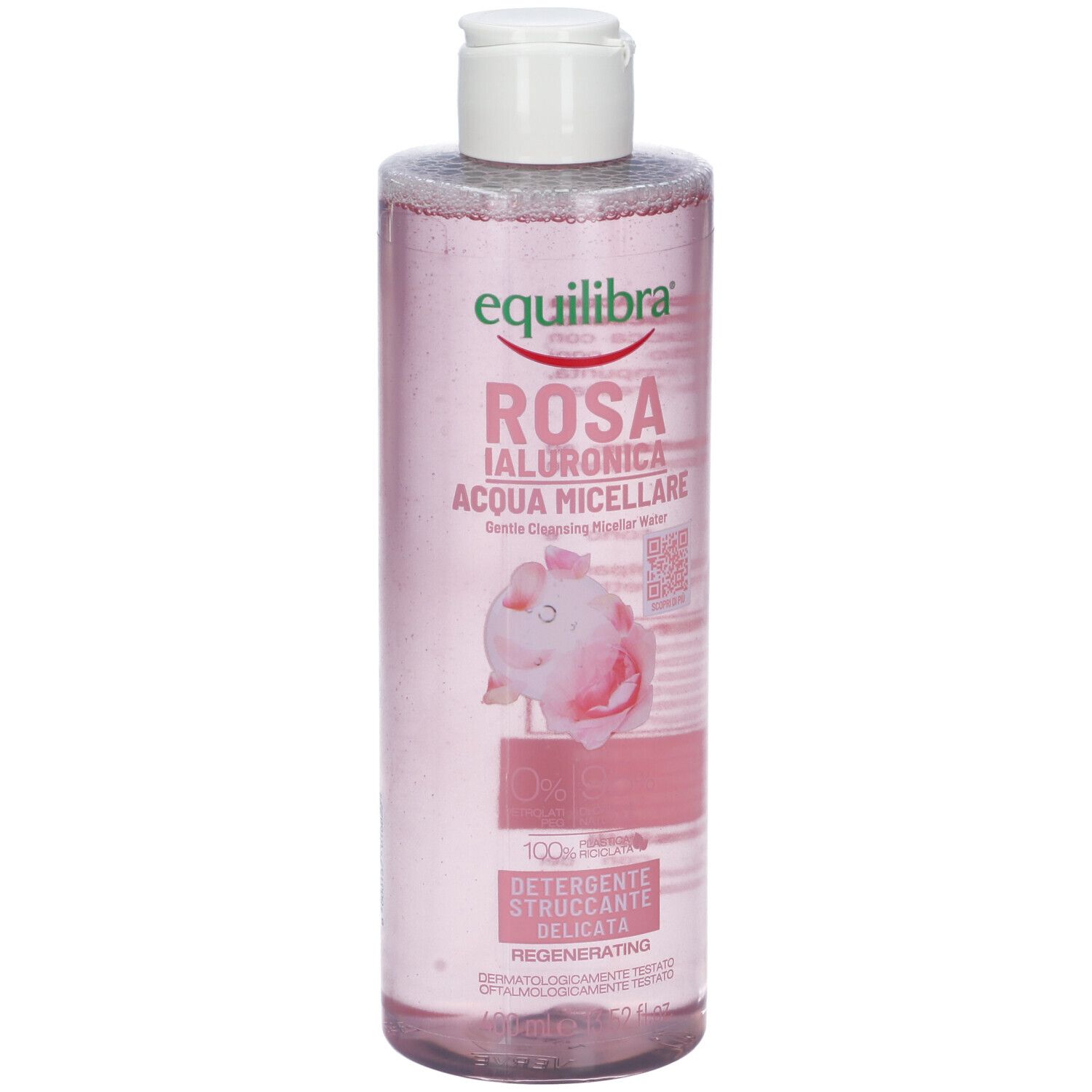 Equilibra® Rosa Ialuronica Acqua Micellare - risparmia il 10% con il codice: EQUILIBRA10