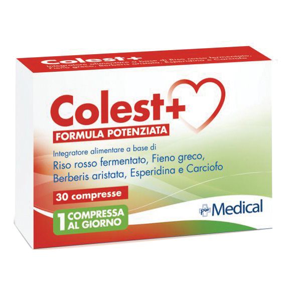 Colest+ Formula Potenziata 30 Compresse