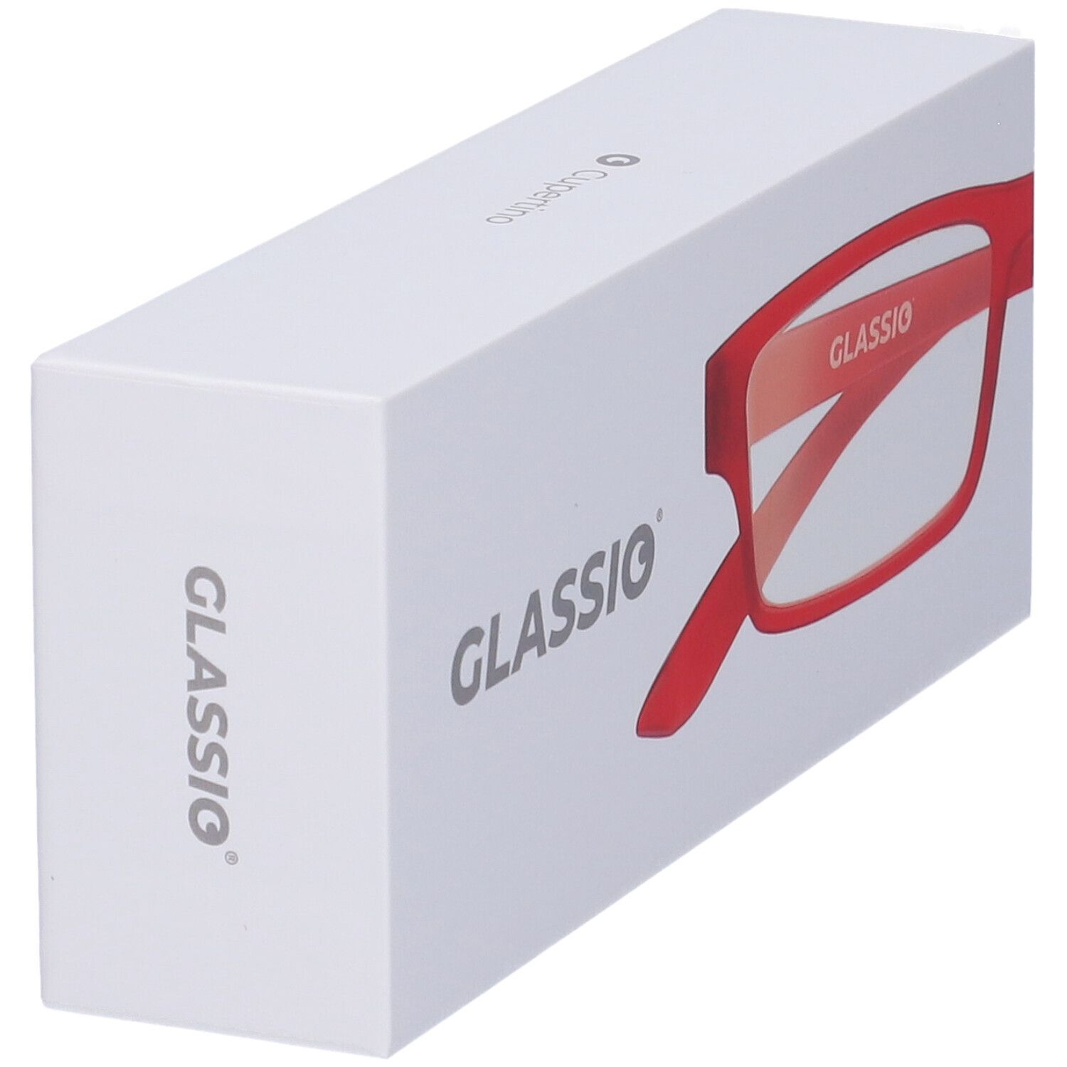 Occhiali da Lettura Glassio Cupertino Colore Rosso Gradazione +1,5