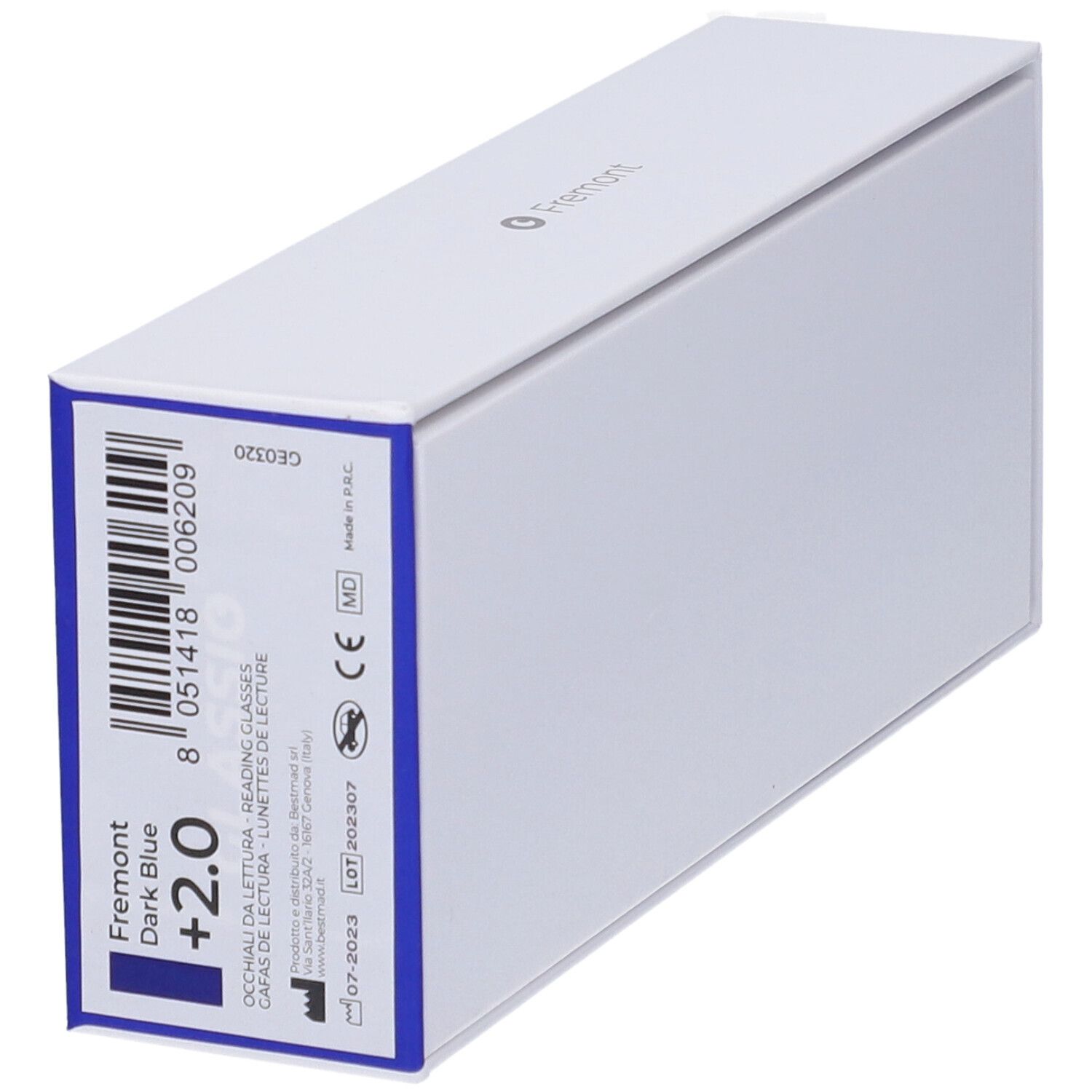 Occhiali da Lettura Glassio Fremont Colore Blu Scuro Gradazione +2,0