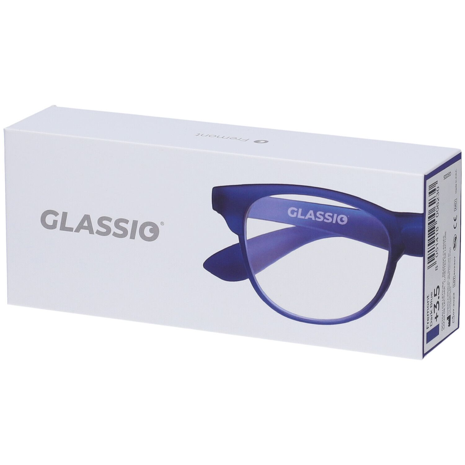 Occhiali da Lettura Glassio Fremont Colore Blu Scuro Gradazione +3,5