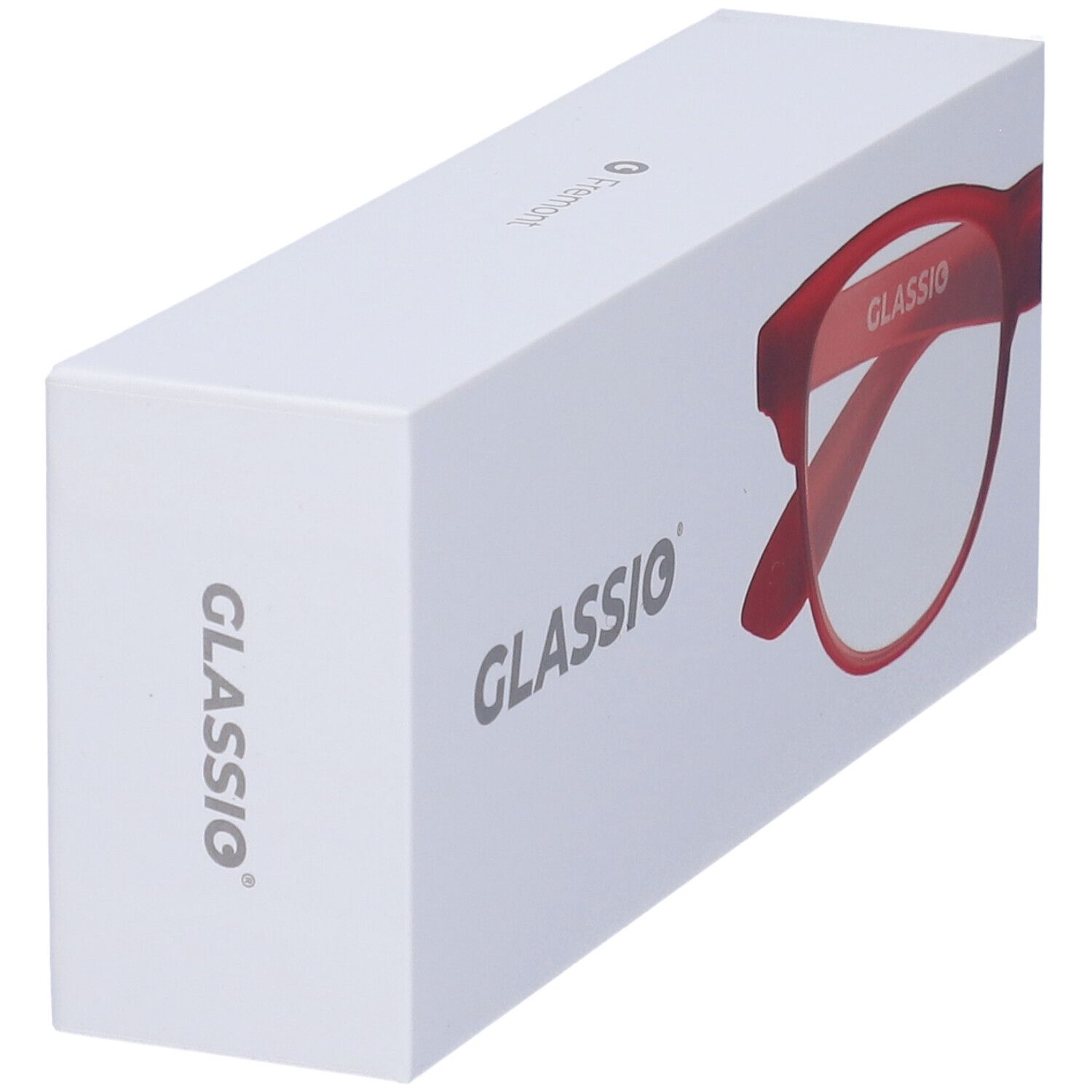 Occhiali da Lettura Glassio Fremont Colore Rosso Gradazione +3,5