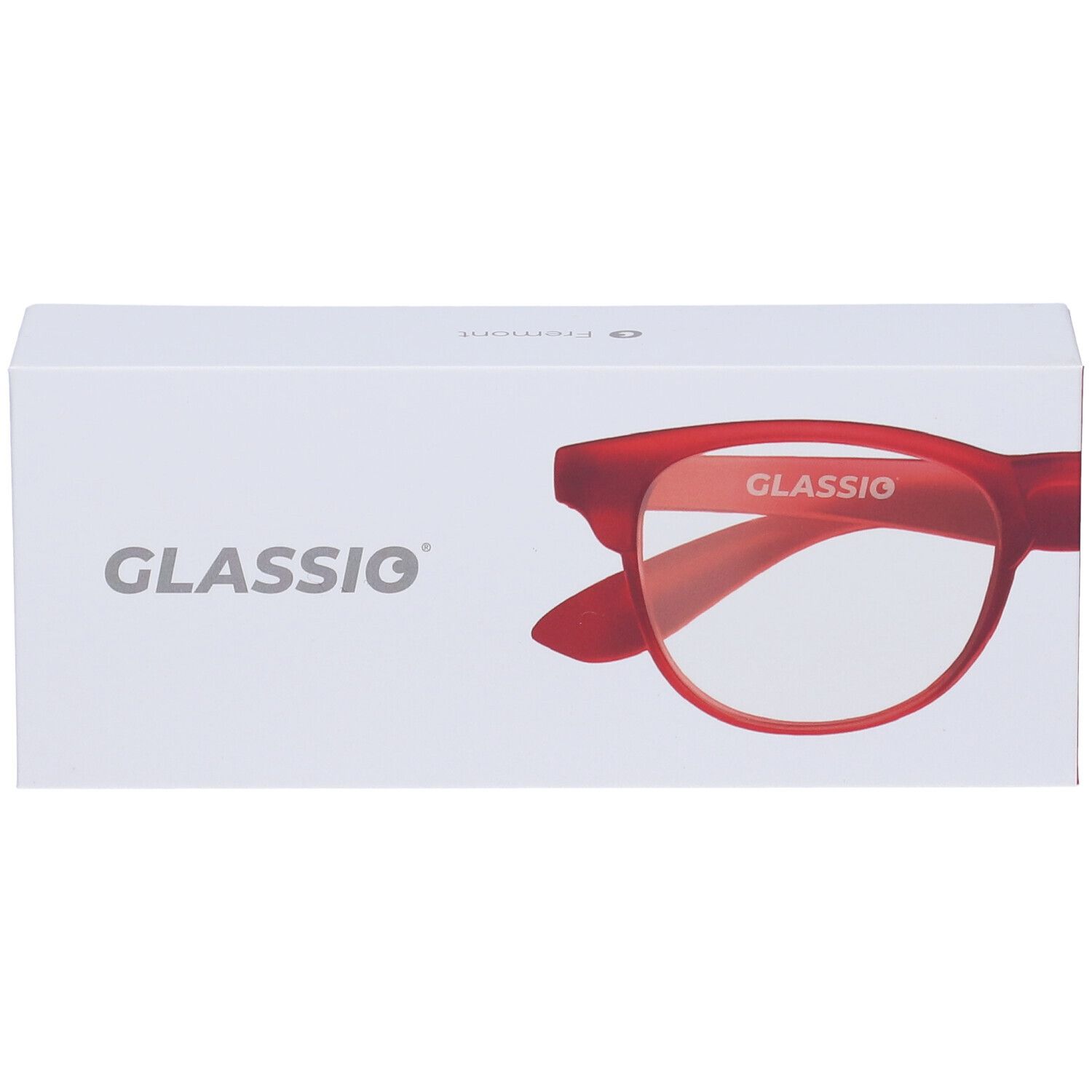 Occhiali da Lettura Glassio Fremont Colore Rosso Gradazione +3,5