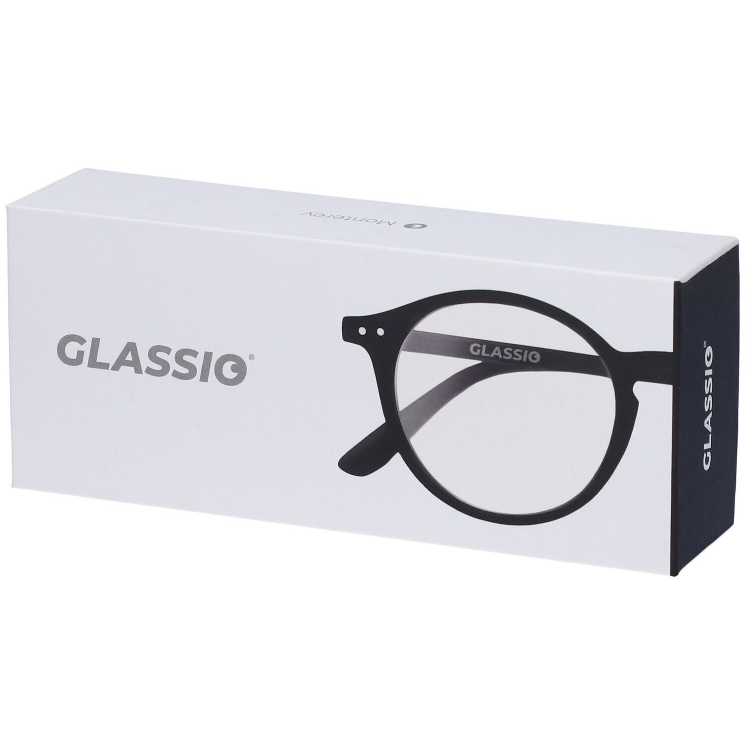 Occhiali da Lettura Glassio Monterey Colore Nero +2,0
